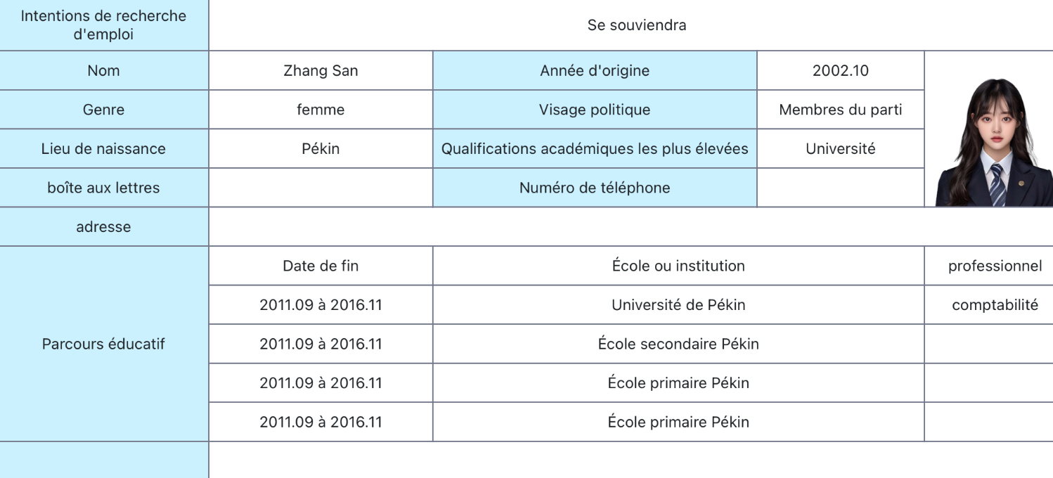CV comptable 1